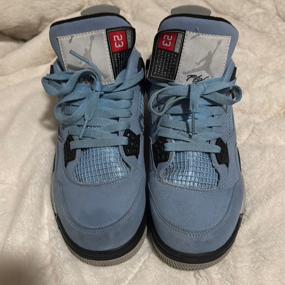 Jordan Sneakers in Light Blue and Black